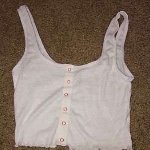 White tank top